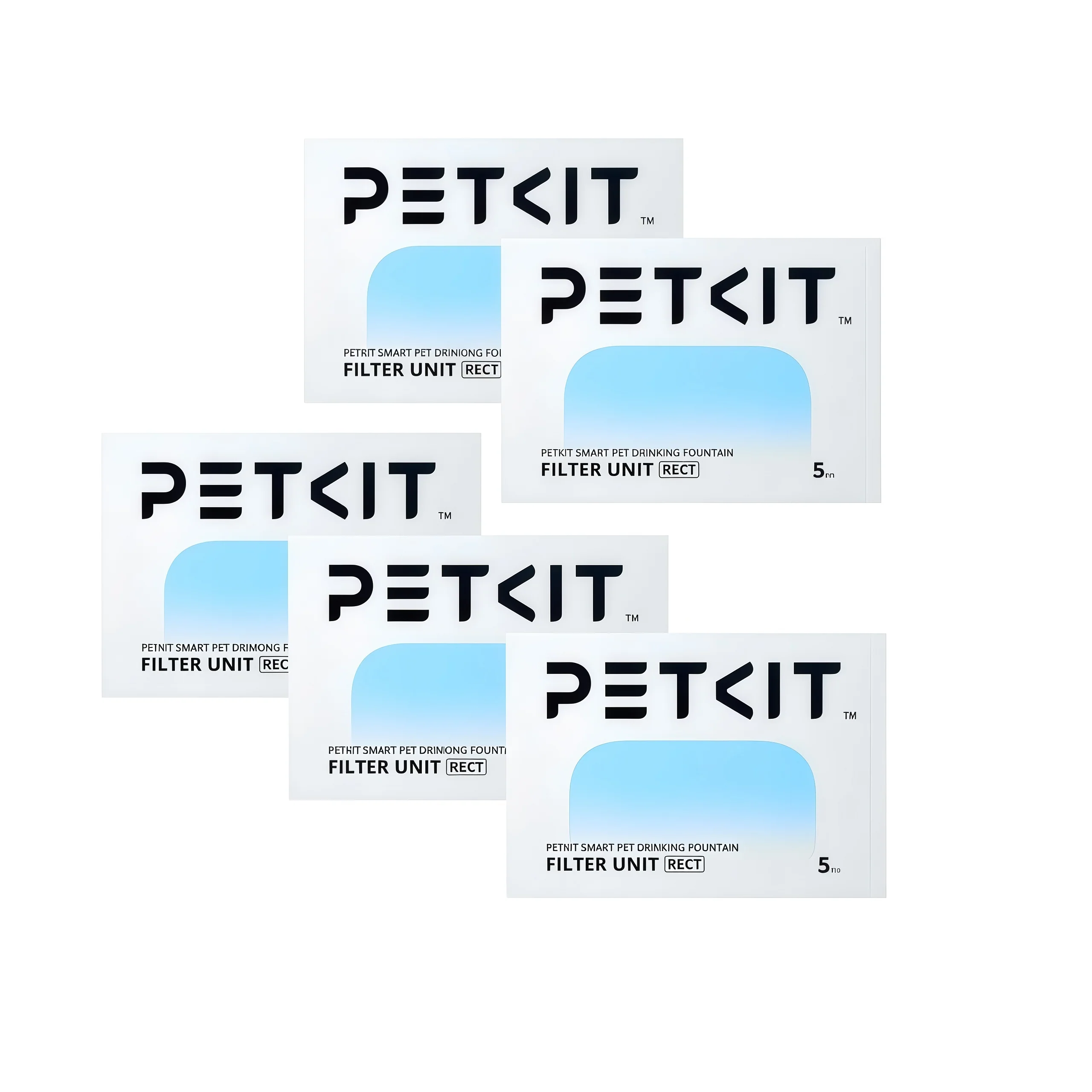PETKIT Filter Unit RECT 5.0 | 5 pcs - Image 7
